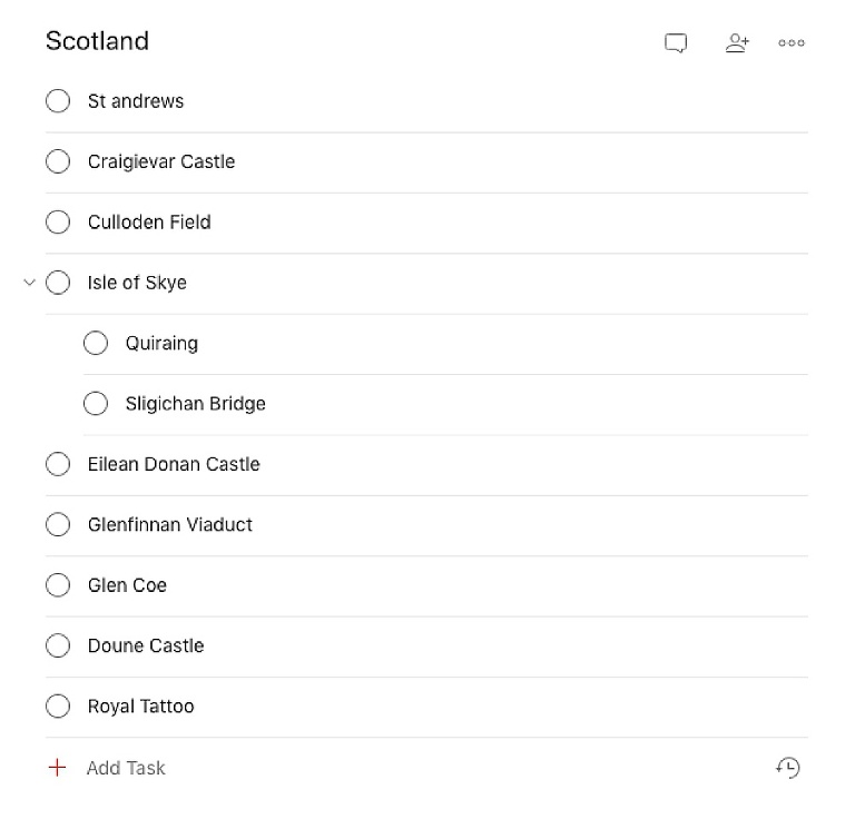 road trip through Scotland
